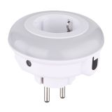 BRLIVKA CHASER BELA Z VTIČNICO NOČNI SENZOR