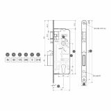 CILINDRIČNA KLJUČAVNICA TITAN 811/40-90 L O18 MP ZAMN 809/65 TIT SKIN-D