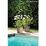 GLINENI ZUNANJI LONEC DEROMA CILINDRICO SIV 35 CM