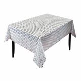 PRT NA ROLI NESE ČIPKA BELO MODRE ROŽICE ŠIRINE 132 CM