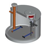 BETONSKA CEV GOREC ČISTILNA BIOLOŠKA NAPRAVA SOLIDO SMART 2-5 PE
