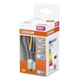 LED ŽARNICA E27 OSRAM CLA60 6.5W/840, BISTRA STAR, FILAMENT