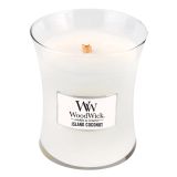 SVEČA V KOZARCU WOODWICK CLASSIC MEDIUM ISLAND COCONUT