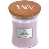 SVEČA V KOZARCU WOODWICK CLASSIC MEDIUM WILD VIOLET