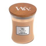 SVEČA V KOZARCU WOODWICK CLASSIC WW MEDIUM GOLDEN MILK