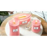 DIŠEČA SVEČA WOODWICK CLASSIC MEDIUM MELON & PINK QUARTZ