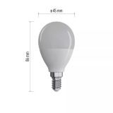 LED ŽARNICA E14 EMOS CLS MINI GL 8W WW