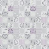 PRT NA ROLI NESE COLBRI SIV, VIJOLA SRČKI ŠIRINA 120 CM