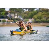 ČOLN AQUA MARINA KAJAK/KANU TOMAHAWK AIR-K 440 ZA 2 OSEBI