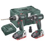 AKUMULATORSKI SET METABO COMBO SET 2.1.9 18V BL LIHD