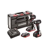 AKUMULATORSKI SET METABO COMBO SET 2.2.7 18V BL SE BLACK EDITION