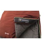 SPALNA VREČA OUTWELL CONTOUR OCHRE RED 225X90 CM, RDEČA