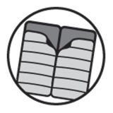 SPALNA VREČA OUTWELL CONTOUR RED 225X90 CM