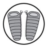 SPALNA VREČA OUTWELL CONTOUR RED 225X90 CM