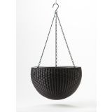 PE ZUNANJI LONEC KETER COZY M OBEŠANKA ANTRACIT 36 X 36 X 22.5 CM