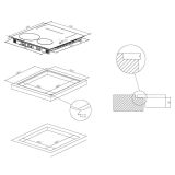 INDUKCIJSKA PLOŠČA CANDY CTP6SC4/E1