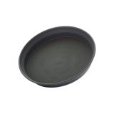 CVETLIČNI PODSTAVEK 22 CM EKO ANTRACIT