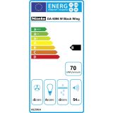 POŠEVNA STENSKA NAPA MIELE DA 6096 W ČRNA