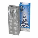 DARILNA VREČKA NL Z DEKORACIJO STEKLENICA 130X85X360 MM