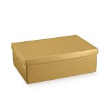 DARILNI PROGRAM ŠKATLA SFEROE ORO ZLATA 30X23X11 CM