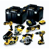 6-DELNI AKUMULATORSKI SET DEWALT DCK665P3T