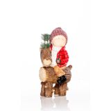 DEČEK S KONJIČKOM, VIŠINE 45 CM