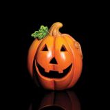 DEKOR.ZA NOČ ČAROVNIC GLOSSTYLE BUČA KERAMIČNA 11 CM PREMERA