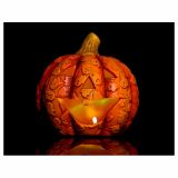 DEKOR.ZA NOČ ČAROVNIC GLOSSTYLE BUČA KERAMIČNA 11 CM SORTIRANO