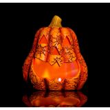 DEKOR.ZA NOČ ČAROVNIC GLOSSTYLE BUČA KERAMIČNA 11 CM SORTIRANO