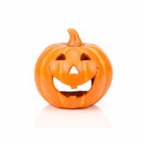 DEKOR.ZA NOČ ČAROVNIC GLOSSTYLE BUČA KERAMIČNA 14 CM