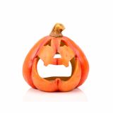 DEKOR.ZA NOČ ČAROVNIC GLOSSTYLE BUČA KERAMIČNA 14 CM