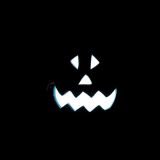 VSE ZA NOČ ČAROVNIC GLOSSTYLE BUČA KERAMIČNA 21 CM VIŠI NE Z LED LUČKO