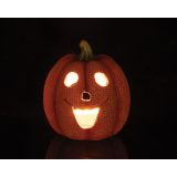 VSE ZA NOČ ČAROVNIC GLOSSTYLE BUČA KERAMIČNA FI 10 CM