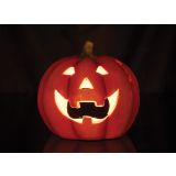 VSE ZA NOČ ČAROVNIC GLOSSTYLE BUČA KERAMIČNA FI 29 CM