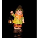 JESENSKA FIGURA GLOSSTYLE DEKLICA/DEČEK 39 CM S SVETILKO SORTIRANO