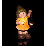 JESENSKA FIGURA GLOSSTYLE DEKLICA/DEČEK 39 CM S SVETILKO SORTIRANO