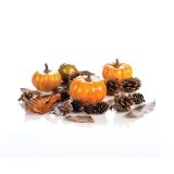 DEKOR.ZA NOČ ČAROVNIC GLOSSTYLE JESENSKA DEKORACIJA Z BUČAMI