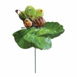 DEKOR.ZA NOČ ČAROVNIC GLOSSTYLE PIK METULJ ALI ŽABA 10X10X5 CM SORTIRANO