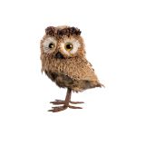 JESENSKA FIGURA GLOSSTYLE SOVA 17 CM RJAVA