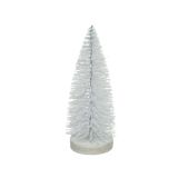 DEKORACIJA DECORIS DREVO 30 CM BELE BARVE
