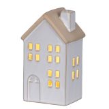 DEKORACIJA DECORIS HIŠKA Z LED LUČKO 1 L 6.20X7.4X12.70 CM