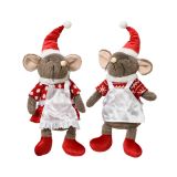 DEKORACIJA DECORIS MIŠKA 16X12X45 CM SORTIRANO