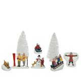 DEKORACIJA LUMINEO FIKURICE 15 CM MIX SORTIRANO
