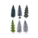 DEKORACIJA LUMINEO JELKA 23 CM RAZLIČNE BARVE SORTIRANO