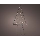 DEKORACIJA LUMINEO LED DREVO 32X47 CM ZUNANJE TOPLA BELA