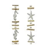 NAMIZNI OKRASEK DECORIS NA VRVICI MORSKI KONJIČEK / ZVEZDA