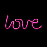 DEKORAT. STENSKA SVETILKA FOREVER NEON LED LOVE