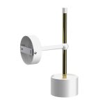 DEKORAT. STENSKA SVETILKA MILAGRO ARENA BELA/ZLATA 1XGX53 MLP7753