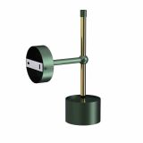 DEKORAT. STENSKA SVETILKA MILAGRO ARENA ZELENA/ZLATA 1XGX53 MLP7765