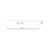 DEKORAT. STENSKA SVETILKA MILAGRO SHINE BELA 80CM 15W LED ML6337